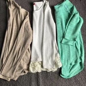 3 Girls Sweaters-size 7/8-